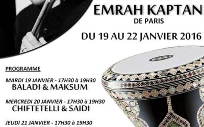 Stages Danse et musique avec Emrah Kaptan 2016