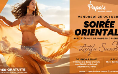 Soirée Orientale au Papa’s Terre Sainte